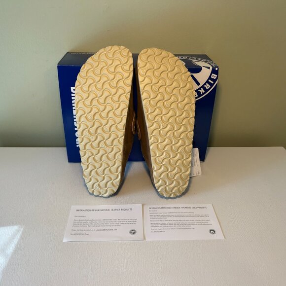 Birkenstock Boston Big Buckle Shearling Clogs - Picture 13 of 16